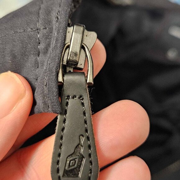 London Fog Mens Black Zipped Pockets Collared Full-Zip Bomber Jacket Size XL - Picture 9 of 9